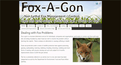 Desktop Screenshot of fox-a-gon.co.uk